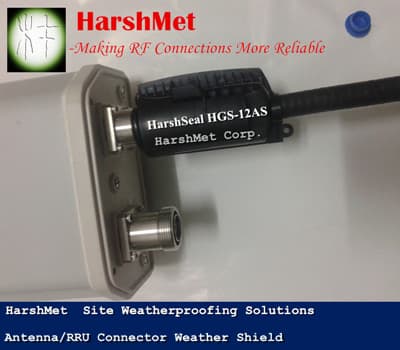 Weatherproofing Enclosure for 7_16 7_16 DIN Connector Seal
